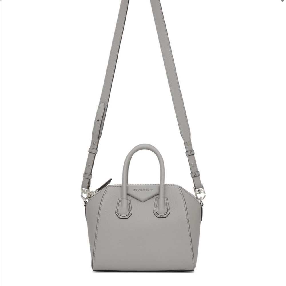 PreLoved Grey mini Givenchy Antigona bag